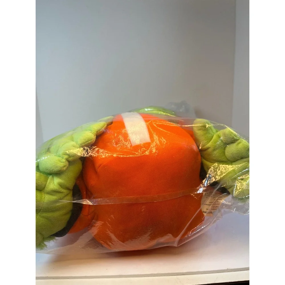 Galileo the Gorilla Puppet Green Orange 19